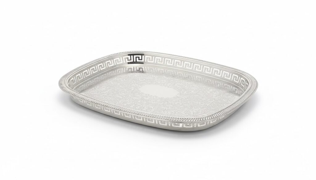 Silver Gallery Tray 45cm x 35cm