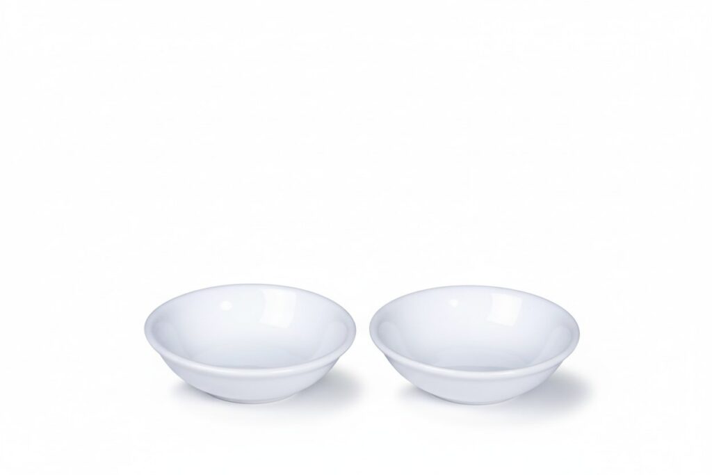 White Pinch Bowls