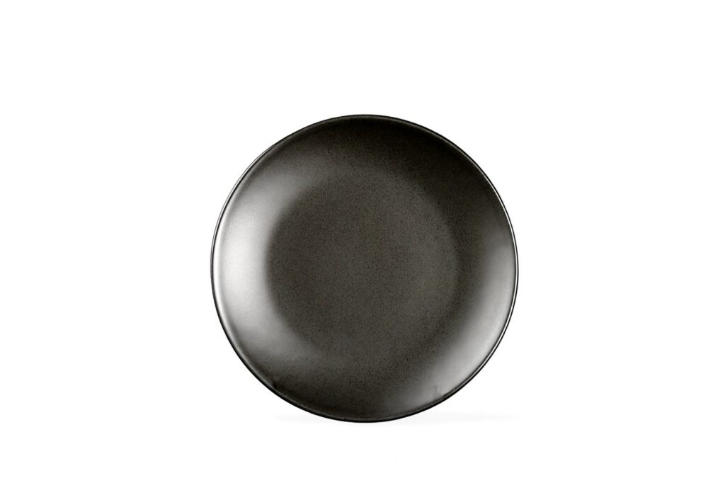 Black Side Plate 20cm