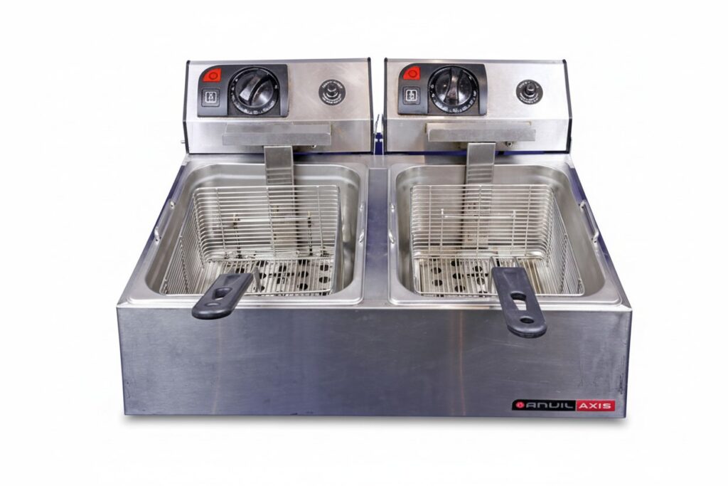 Double Deep Fat Fryer